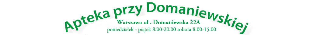 Apteka przy Domaniewskiej, Warszawa ul. Domaniewska 22A